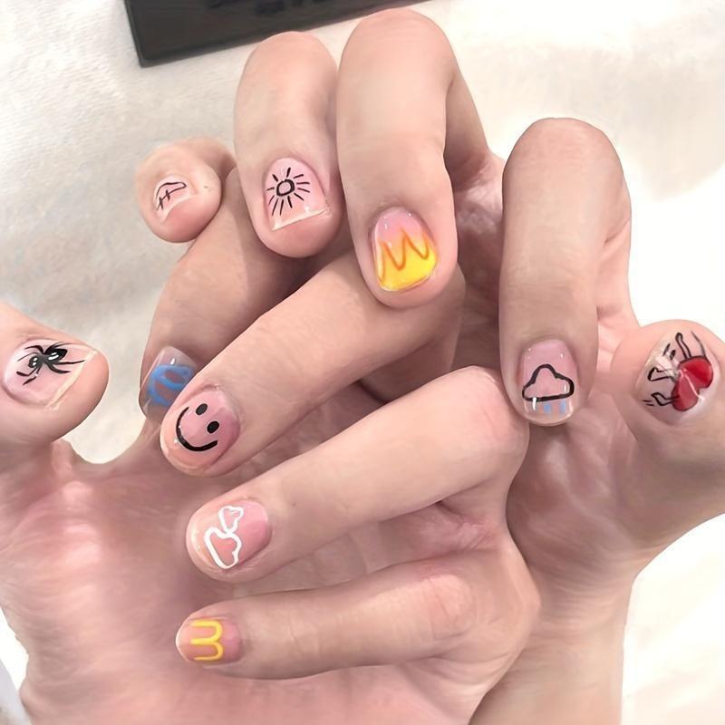 Instant Chemical-Free Nail Art (Kid Friendly)